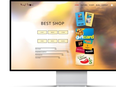 ready-made website with smart eshop